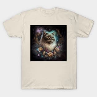 Florally Ragdoll T-Shirt